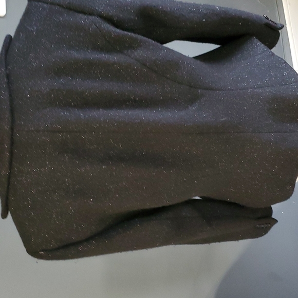 Laure Ralph Lauren Old Money  black wool blend blazer  jacket size 10 - Picture 8 of 16